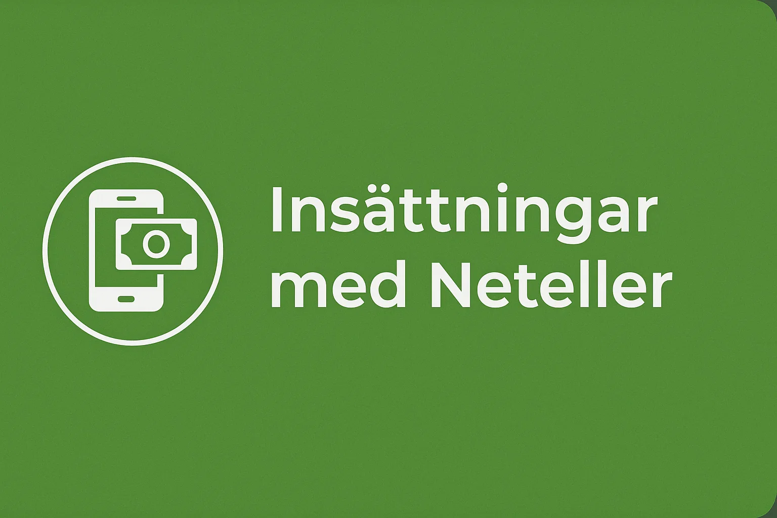 Insättningar med Neteller